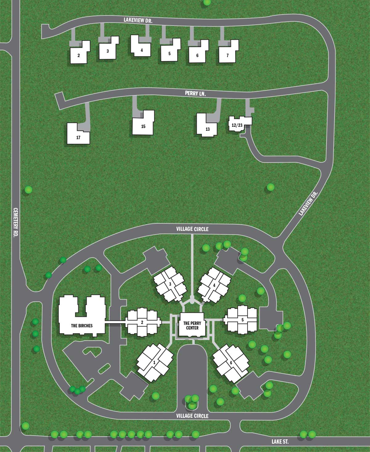 pfv campus map with rooms