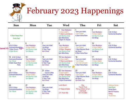 Perry Farm February 2023 Happenings