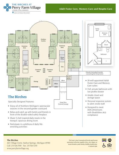 The Birches Floorplans