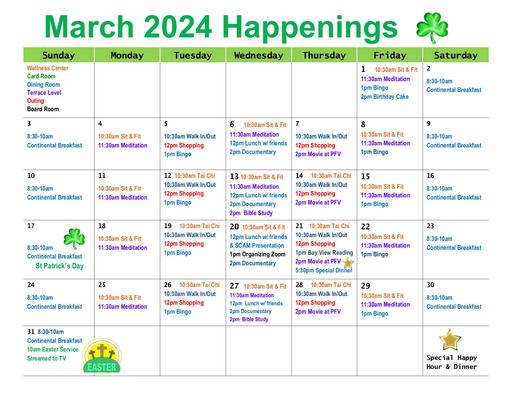 Perry Farm March 2024 Happenings